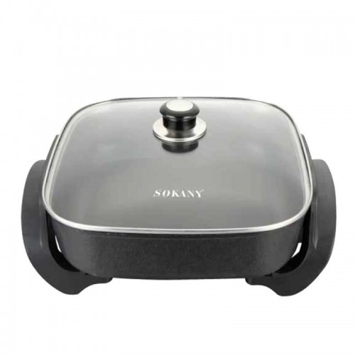 Sokany SK-2005 Ηλεκτρικό Wok 1500W Μαύρο
