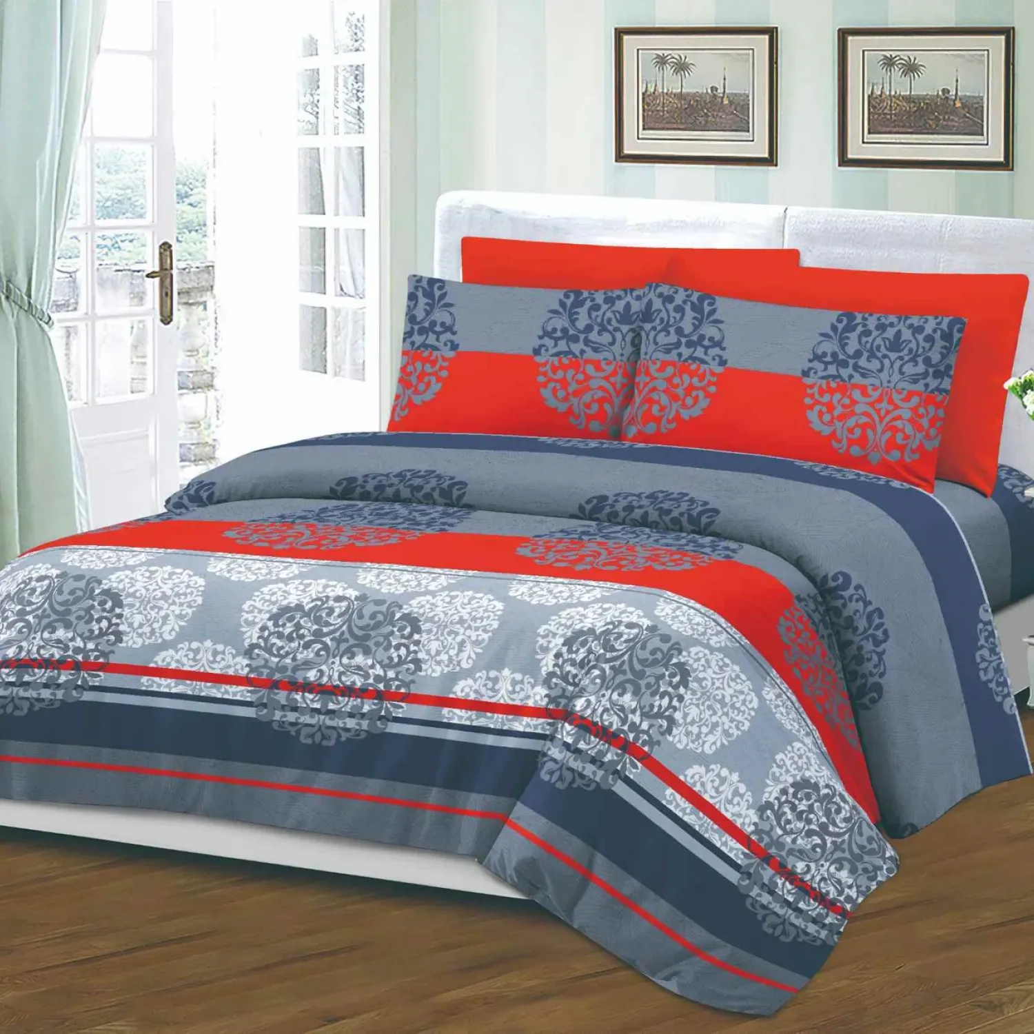 Παπλωματοθήκη Μονά ΣΕΤ 4 Τεμαχίων