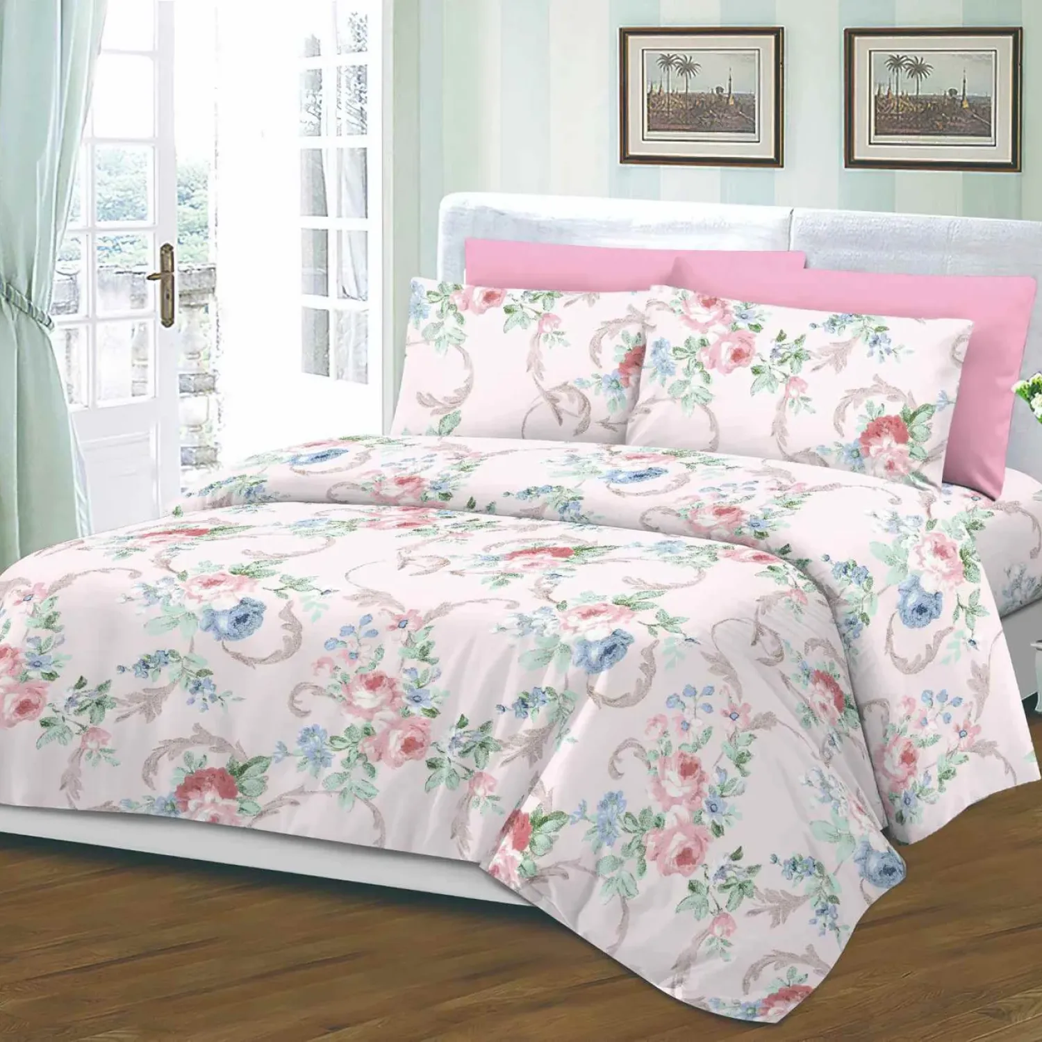 Παπλωματοθήκη Μονά ΣΕΤ 4 Τεμαχίων