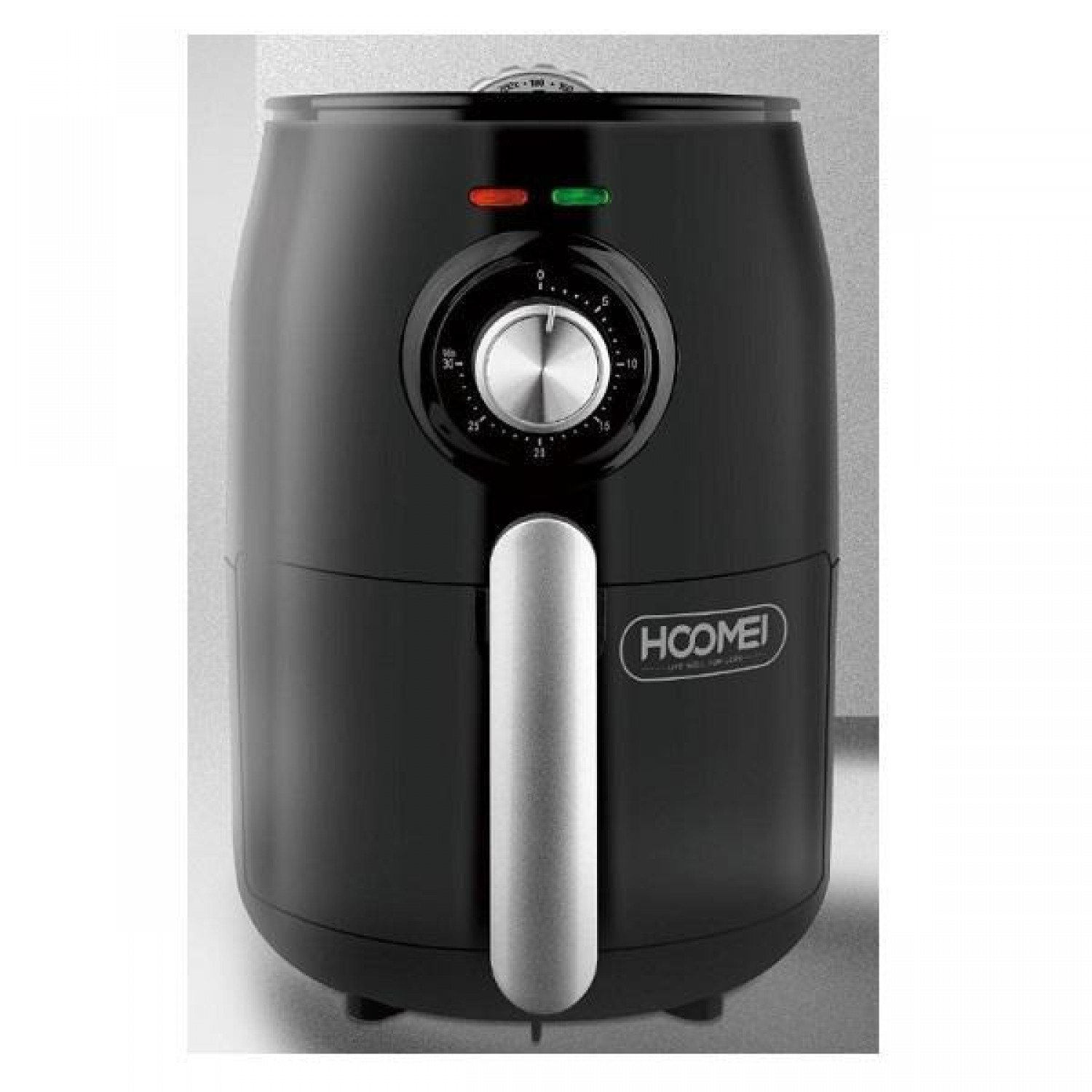 Φριτέζα Αέρος με Αποσπώμενο Κάδο 2lt 1000W Hoomei HM-5355 Μαύρη