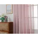 ΚΟΥΡΤΙΝΑ 6037-10-Ροζ- Με Τρέσα-270X295CM