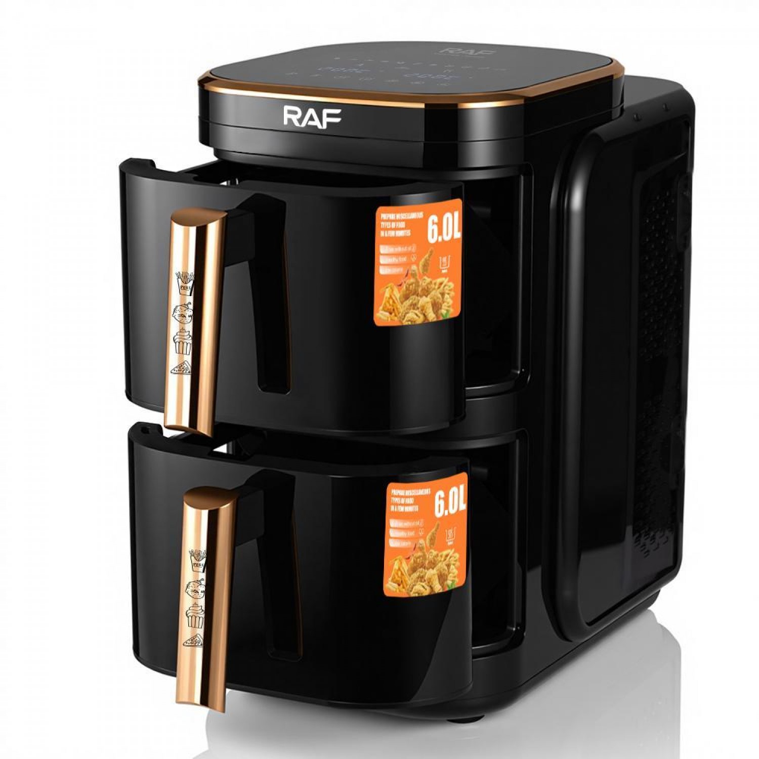 Raf Φριτέζα Αέρος 2400W Χωρητικότητας 12lt