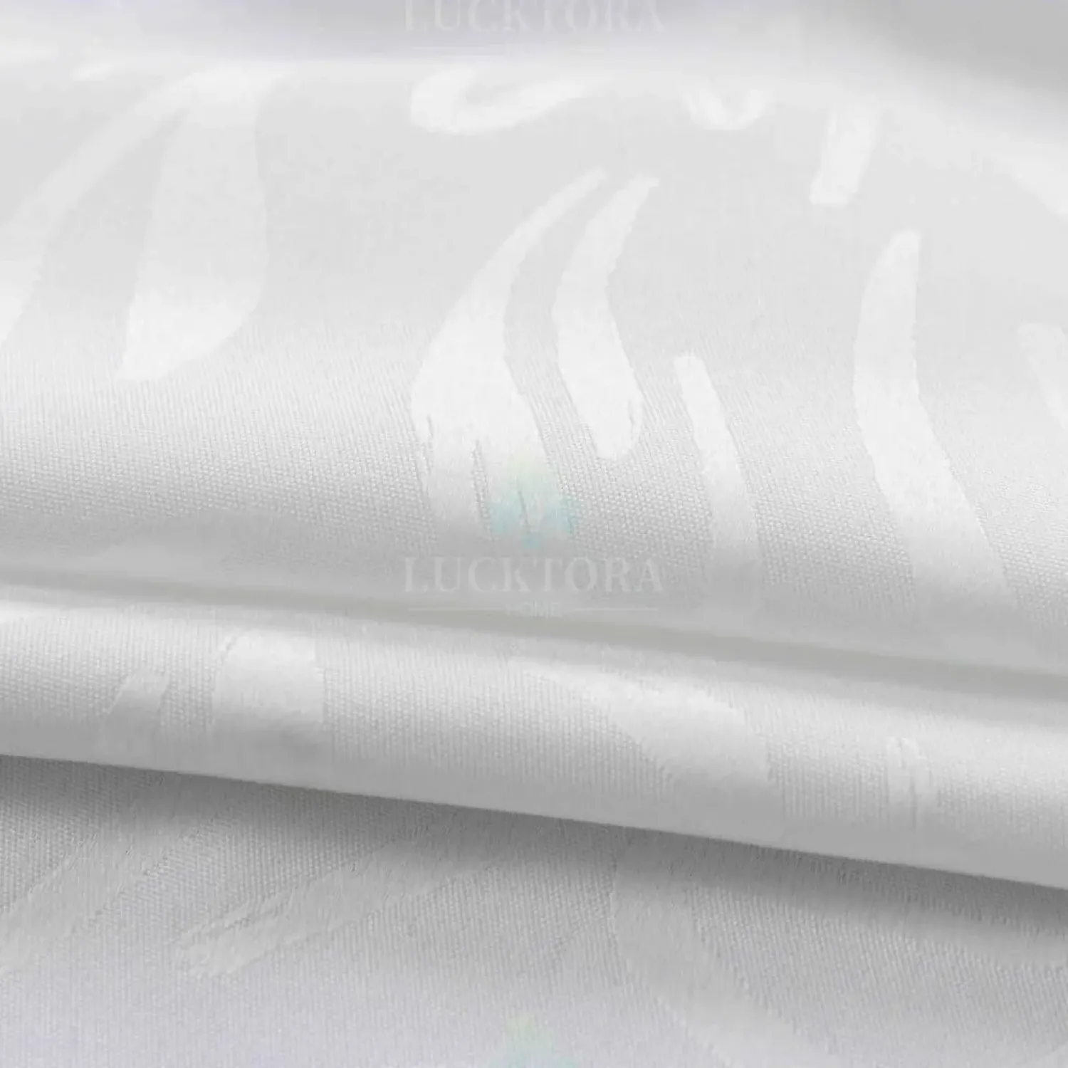 ΚΟΥΡΤΙΝΑ 6043-12 Λευκό- Με Τρέσα -270x280CΜ