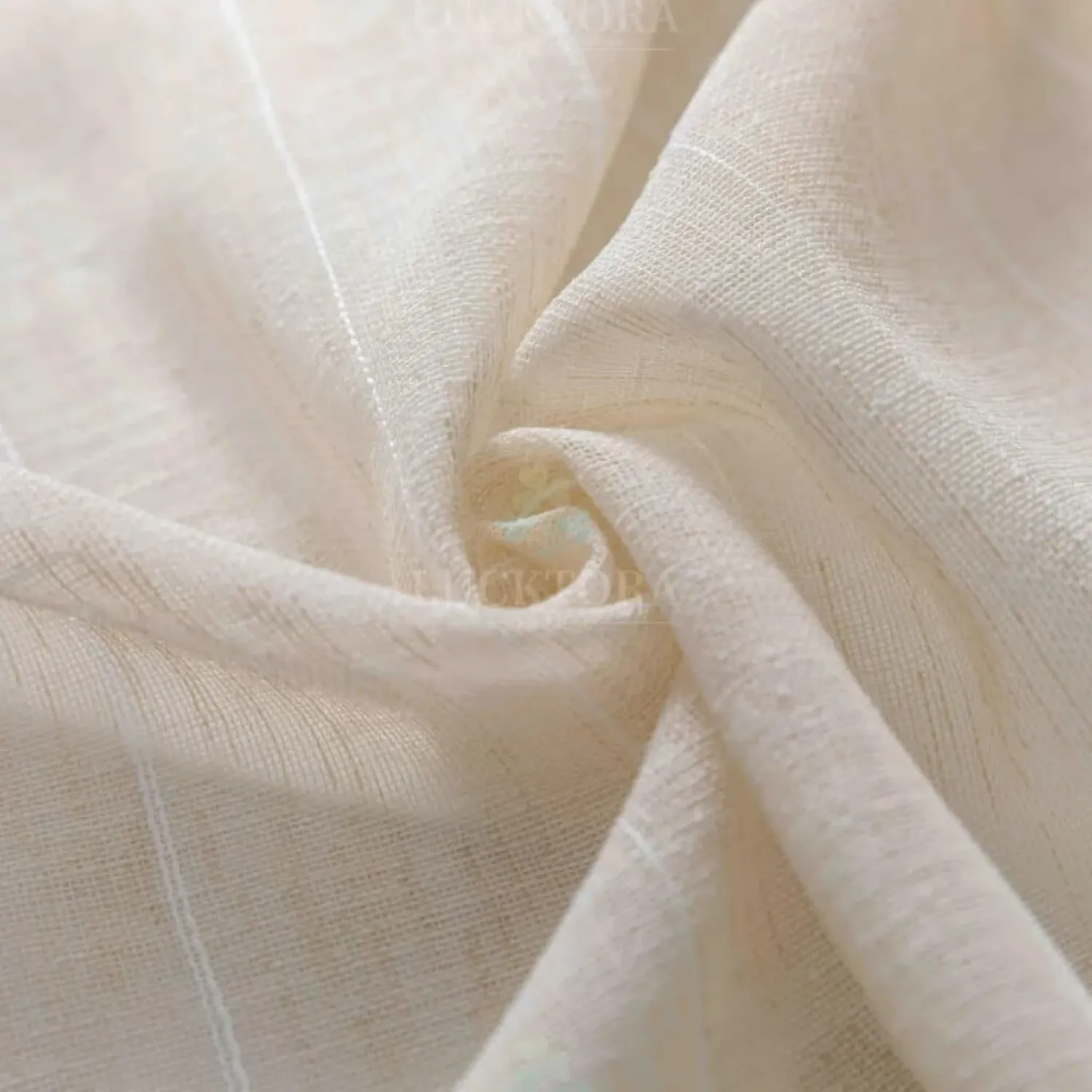 ΚΟΥΡΤΙΝΑ 6044-1 Μπέζ- Με Τρέσα -270x290CΜ