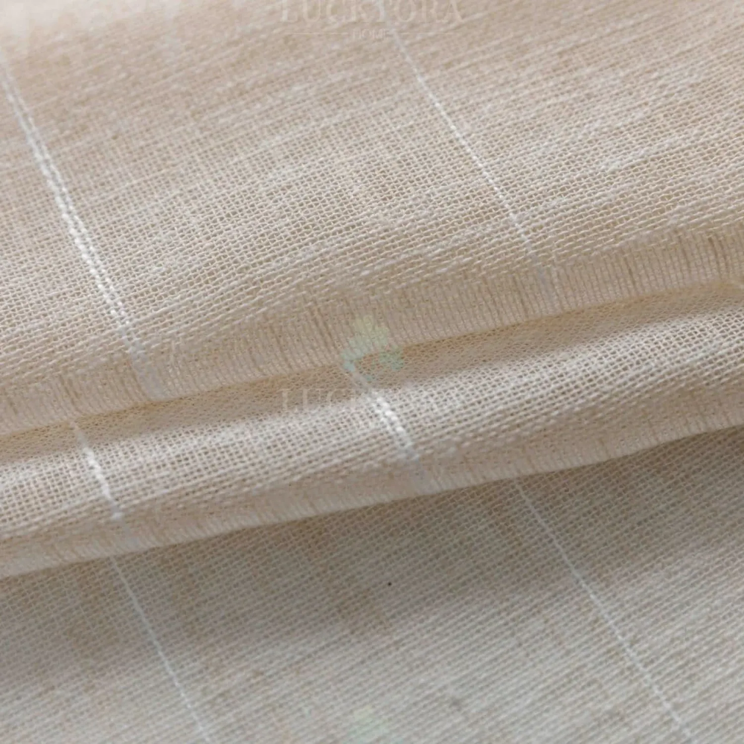 ΚΟΥΡΤΙΝΑ 6044-1 Μπέζ- Με Τρέσα -270x290CΜ