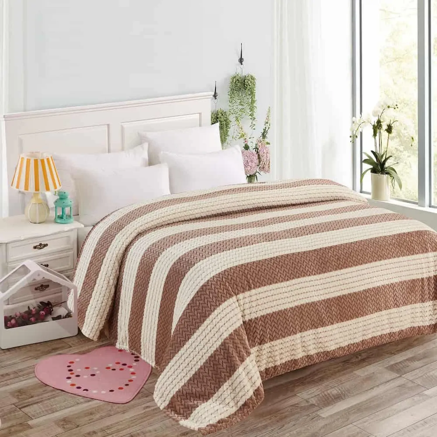 Κουβέρτα Fleece-Δίχρωμα POP SIZE: 220X240CM