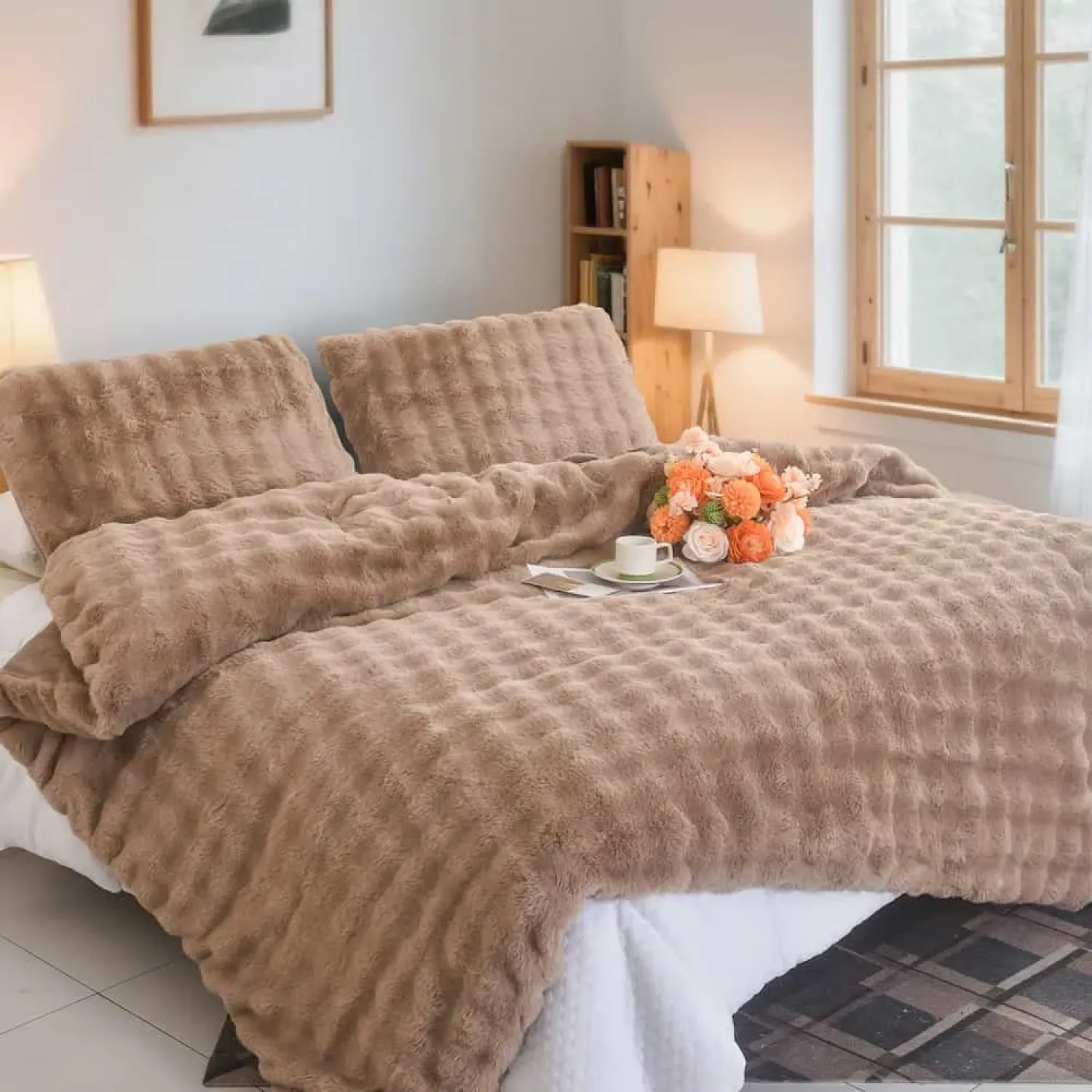 ΜΟΝΟ Σετ Παπλωματοθήκη Rabbit Με Μαξιλαροθήκη SIZE: 160X220cm 50X70+15cm-1pc