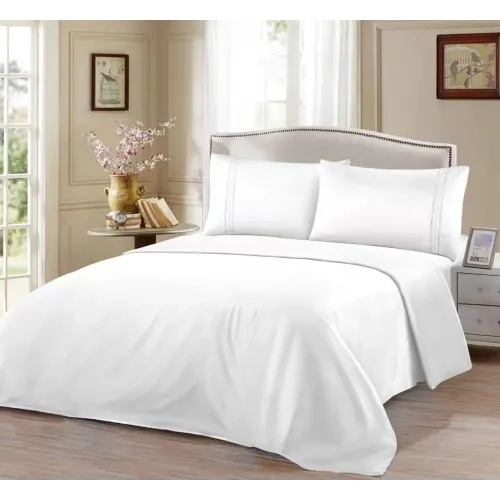 Σεντόνια Σετ Μονόχρωμα – Λευκό