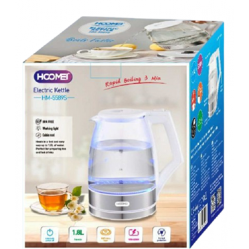 Hoomei Βραστήρας 1850-2200W χωρητικότητας 1.8Lt